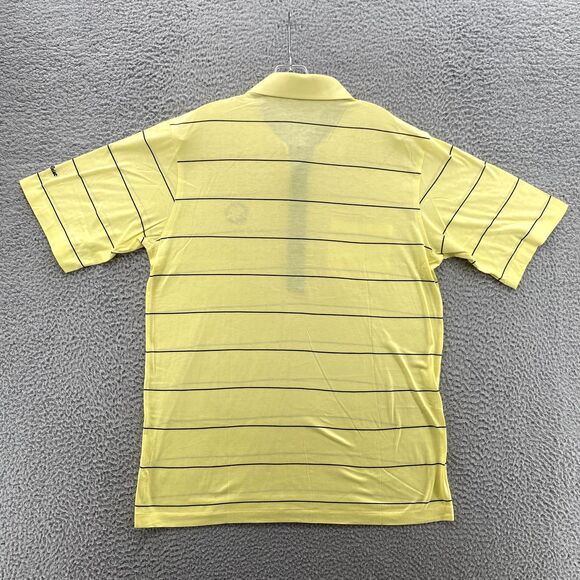Vintage The Titleist Collection Polo Men's Large Yellow Preppy Myrtle Beach Golf - Picture 6 of 10